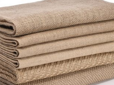 Jute Fiber  Fabric  40-60inch  Fall Table Runner Burlap Roll Jute Fabric for Decoration