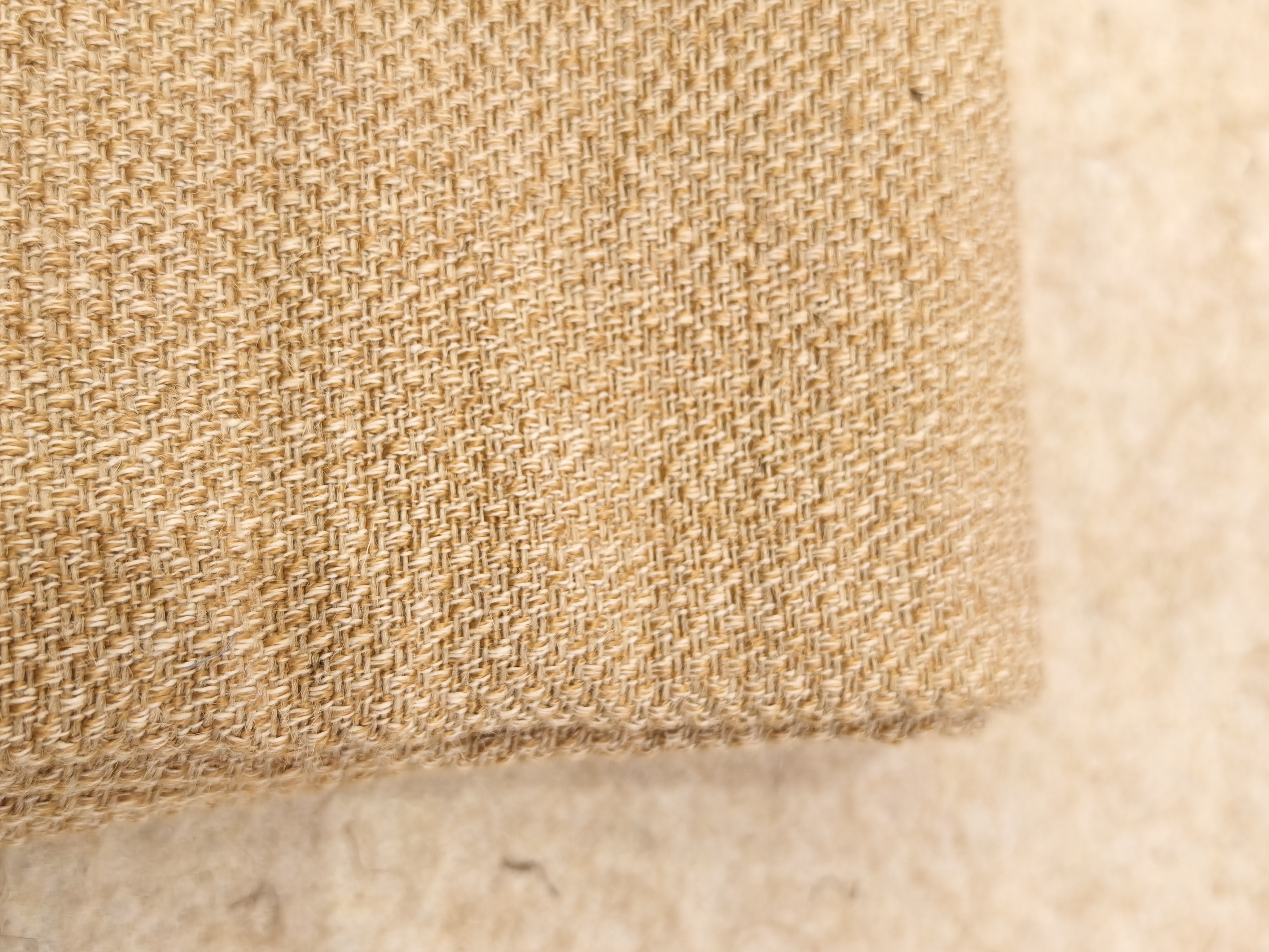 Jute Fiber  Fabric  40-60inch  Fall Table Runner Burlap Roll Jute Fabric for Decoration