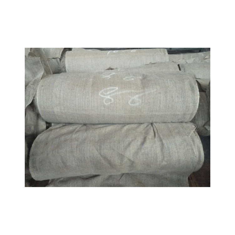 High quality Canvas Bag Sack Jute Fabric Lining With Cotton Mesh Burlap Cloth