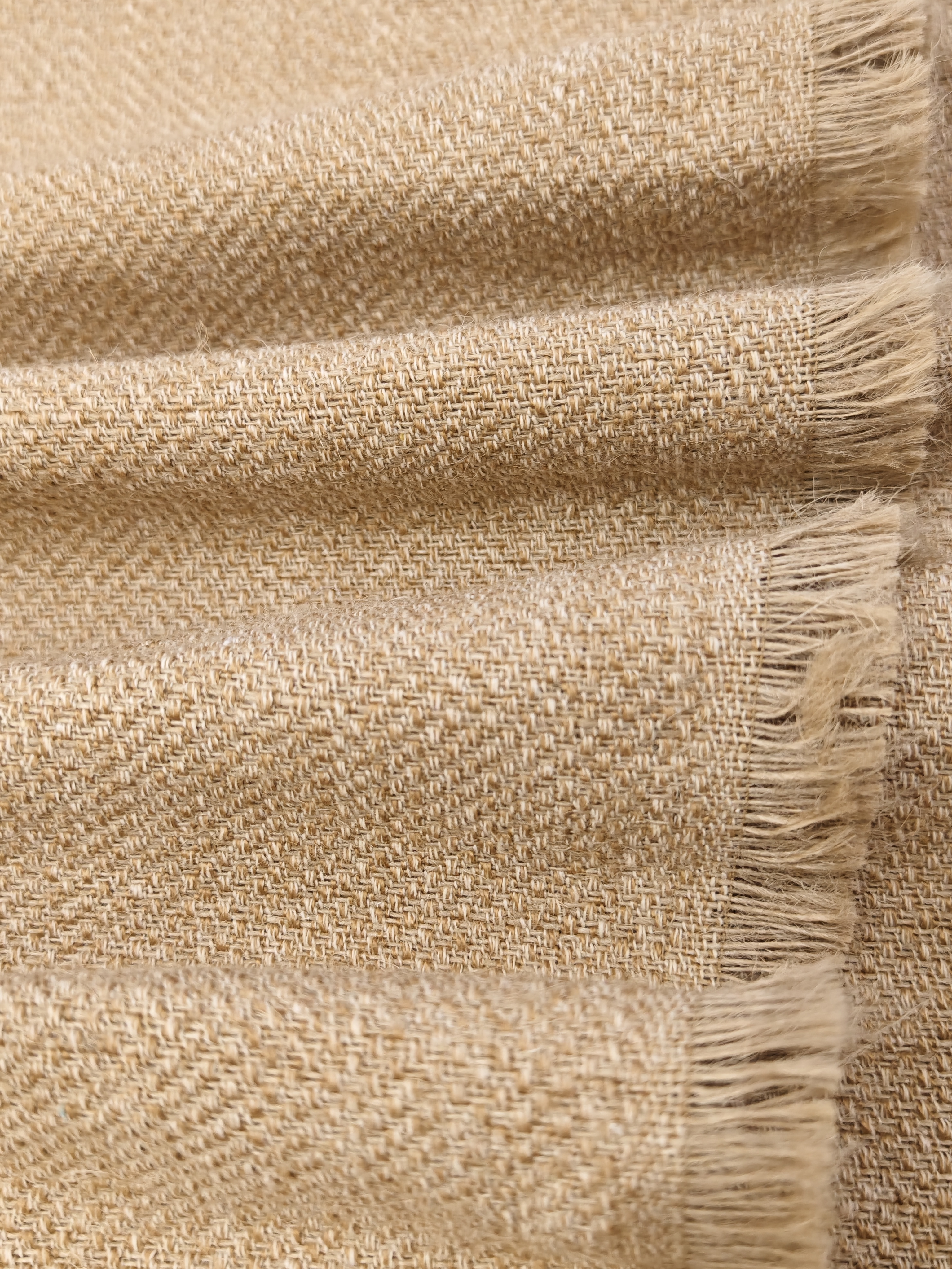 Jute Fiber  Fabric  30-50 inch  Fall Table Runner  Jute Roll Jute Fabric for Decoration