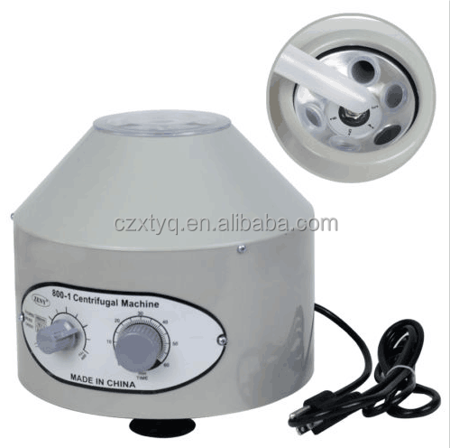 800D Desktop Electric Medical Lab Centrifuge Laboratory Centrifuge 4000rpm CE 6 x 20ml