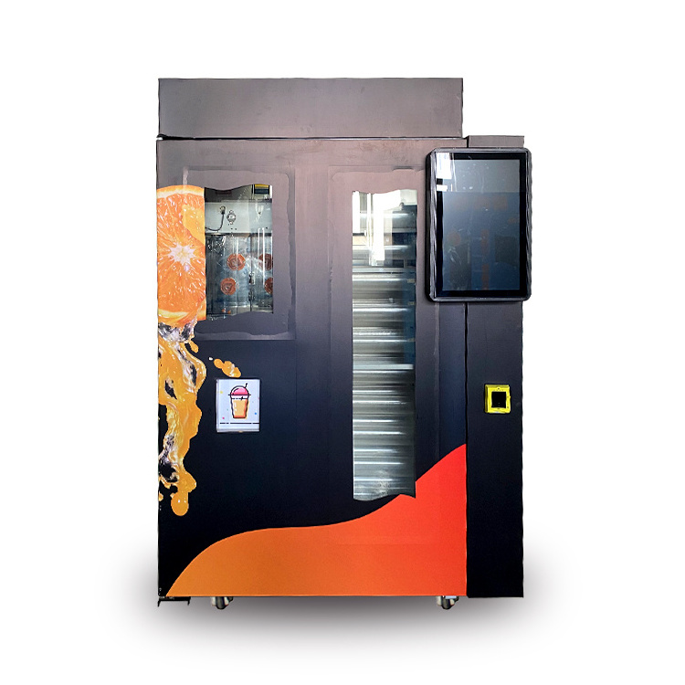 South America hot sale fresh orange juice vending machine for commercial