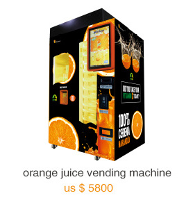 wifi connect orange juicer vending machine automatic