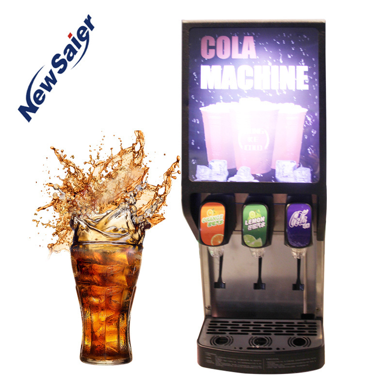 cheap price 3 flavor commerical soda fountain machine soda cola beverage dispenser