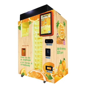 100%authentic fresh orange juice vending machine juicer