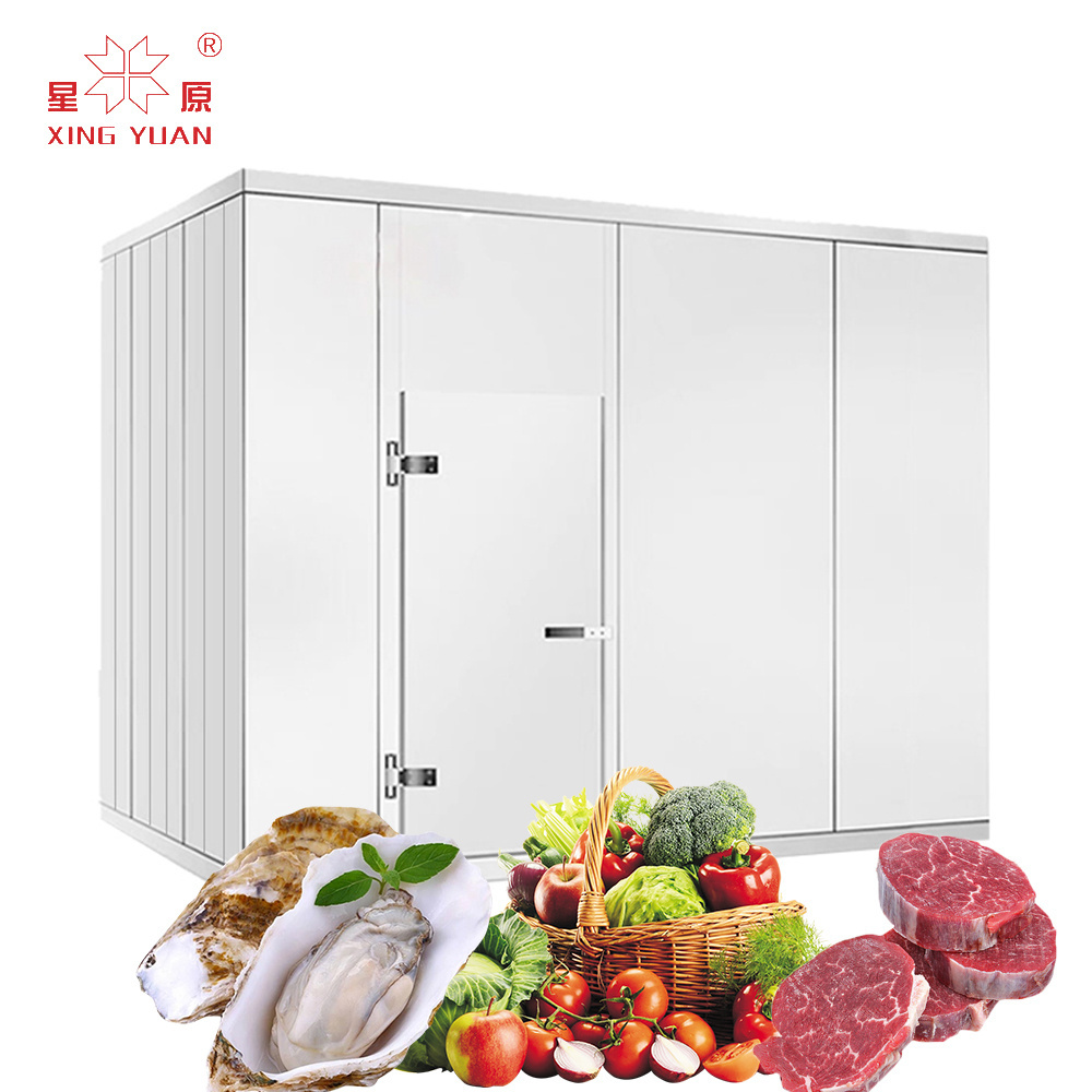 Walk In Freezer For Fish / Refrigerators/ Cold RoomFactory Made ice block cakes cold room refrigerator freezer with blast freeze