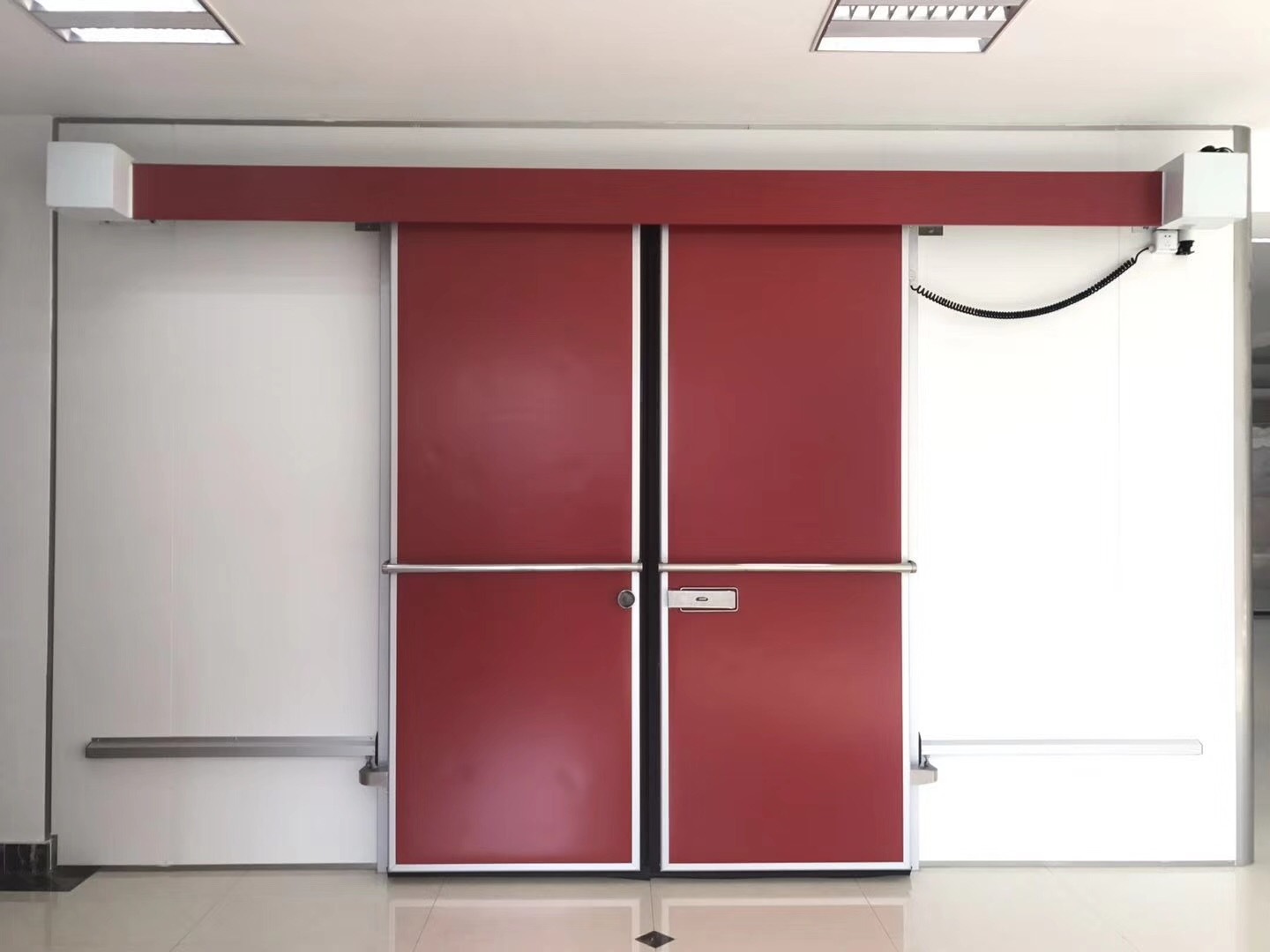 Cold room cold storage Manual sliding door with PU insulation