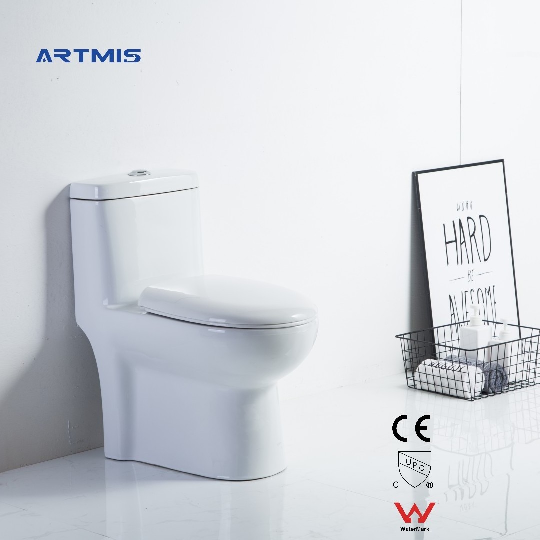 2022 hot selling Sanitary Ware Ceramic Wc Bathroom toilet bowl brand dual flush Floor Mounted One Piece Toilet