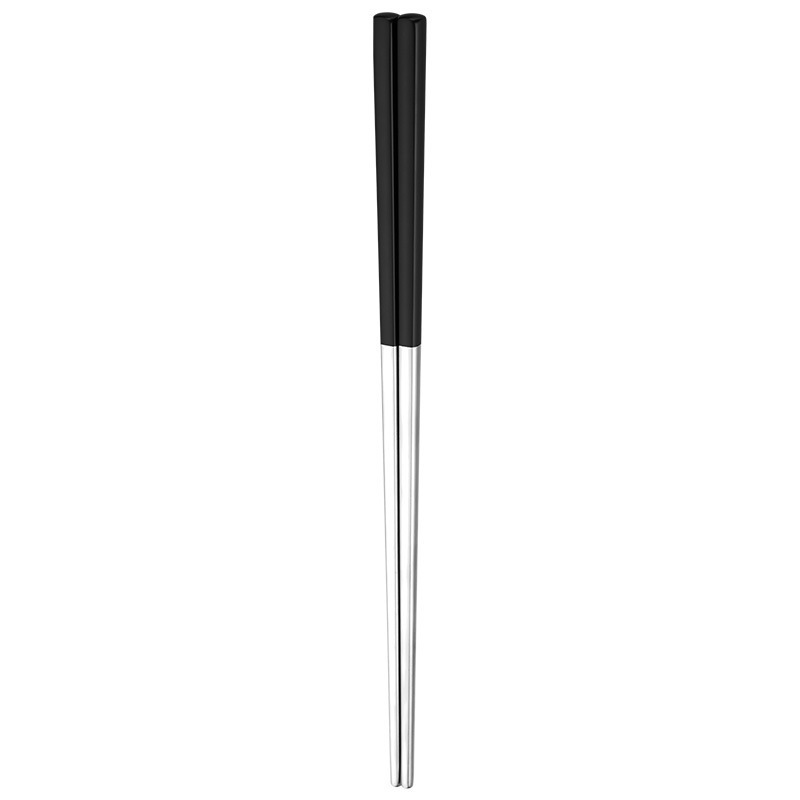 Custom Reusable Gold Hotels Chopsticks And Household Stainless Steel Metal Chinese Chopsticks