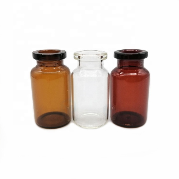 10ml amber glass bottle and ampoule vials