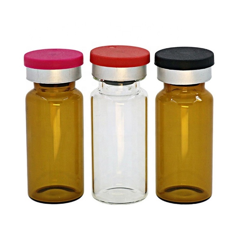 10ml amber glass bottle and ampoule vials