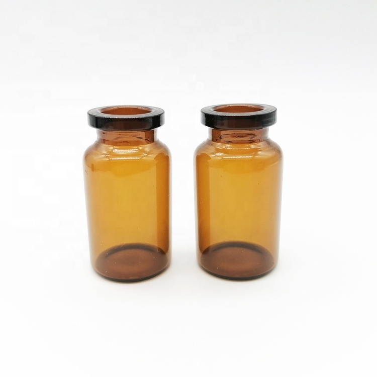 clear 10ml glass vial custom injection 3ml 20 ml Borosilicate medical glass vial 3ml 5ml 2 ml mini Amber Glass Vial