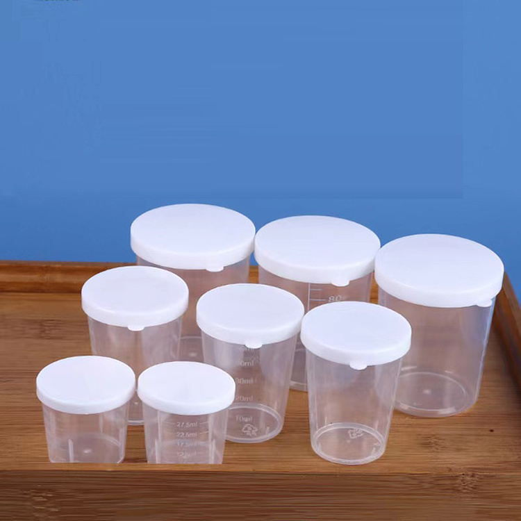 Home use 30ml 50ml 100ml 120ml plastic pp Liquid Measuring Cup With Scale