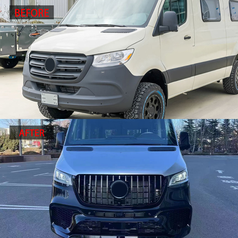 high quality ABS material FOR 2018-2024 sprinter W907 GT style  grille