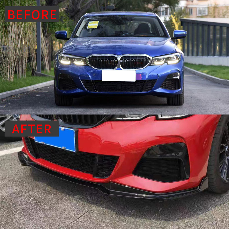 Factory Outlet Car Body Kits Universal Car Front Bumper Lip For BMW 19-22 G20 Series 3 MP