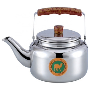 Vintage Middle East 2 L Stainless Steel Kettle Hot Kettle Teapot Kitchen Gadgets Coffee Pot