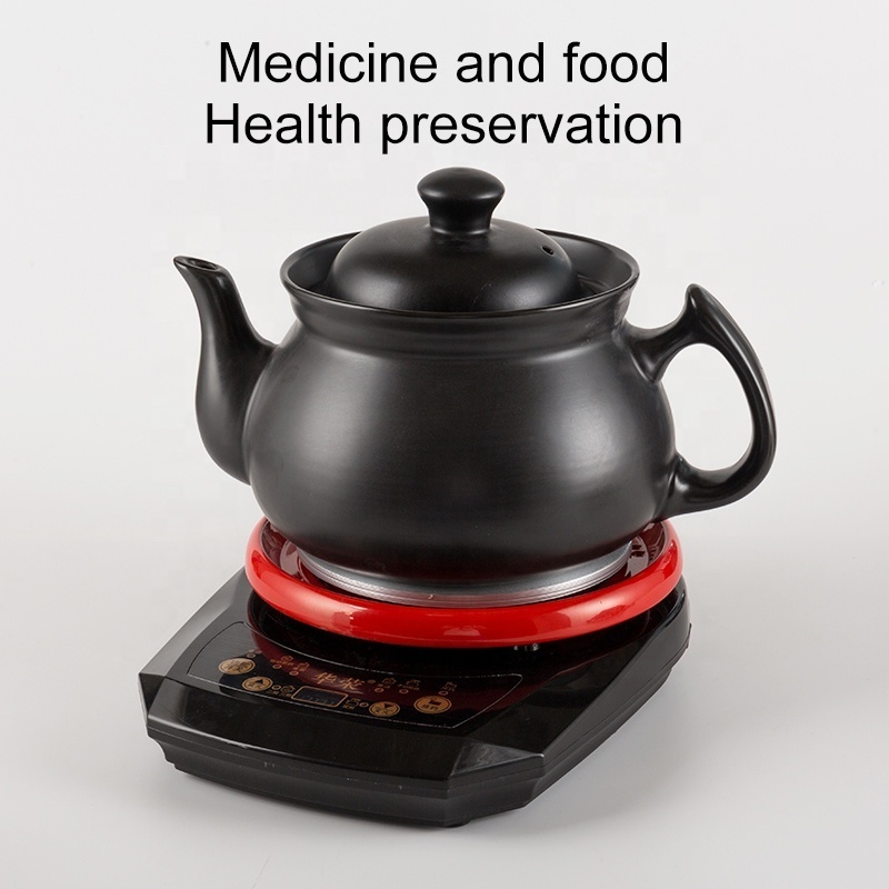 Household 4L Chinese Medicine Full Automatic Kettle Food Cooking Pot Ceramic Temperature Control Electric Kettle