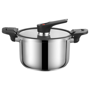 Multi Function Thicken Double Handle Stainless Steel Pressure Cooker Non-Stick Cooker Micro Pressure Cooker