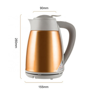 Household Hotel Stainless Steel Hot Water Boiler Vacuum Flask Thermos Fast Boiling 1.5L Electric Kettle