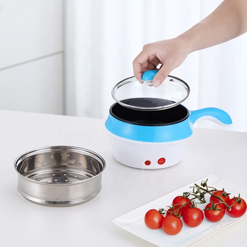 Domestic Steam 220V Non Stick Mini Hot Pot Electric Hot Pot Household Electric Cooking Pots