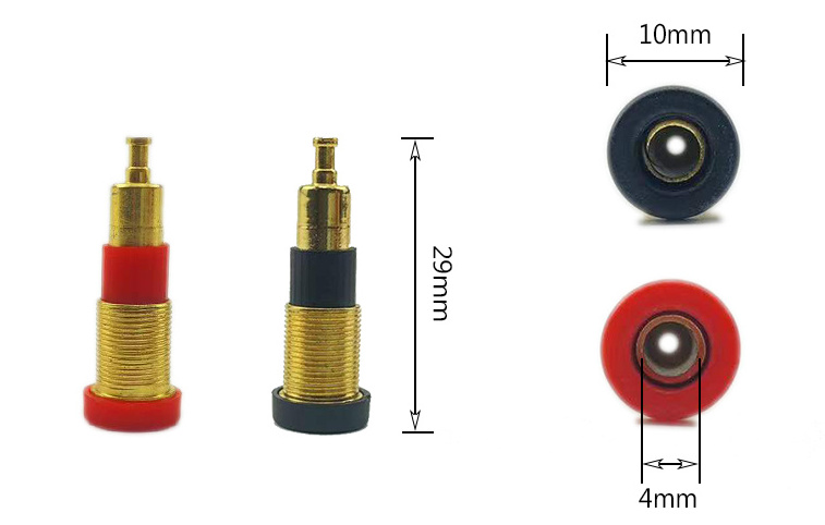 banana jack 4mm banana plug jack connector high quality binding posts binding post speaker terminal