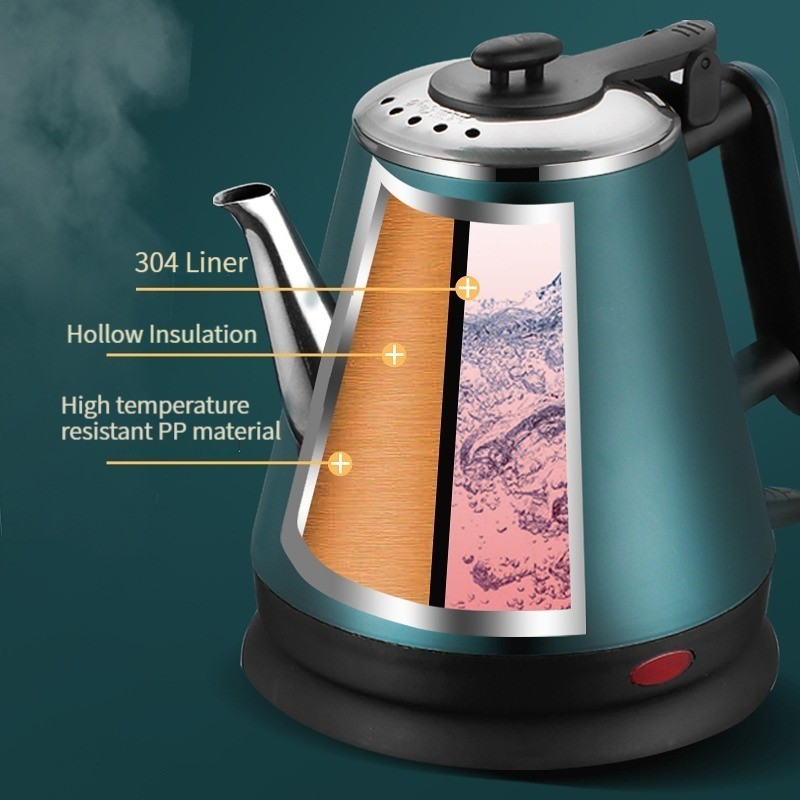 Small household appliance Electric 1.5 Liter Auto Shut-off Water Stainless Steel electric kettle For home