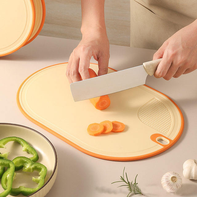 wholesale kitchenware chopping board different color plastic cutting board set