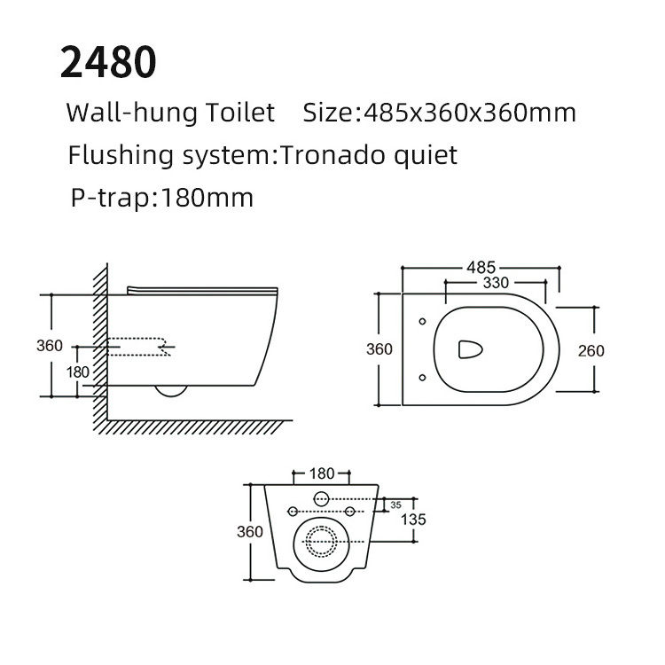 unique suspended toilet luxury wall hung toilet for modern bathroom