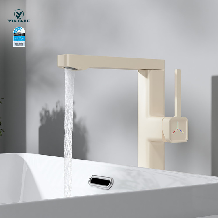 water tap sanitary ware bathroom mixer taps chrome brass single handle Heightened basin faucet