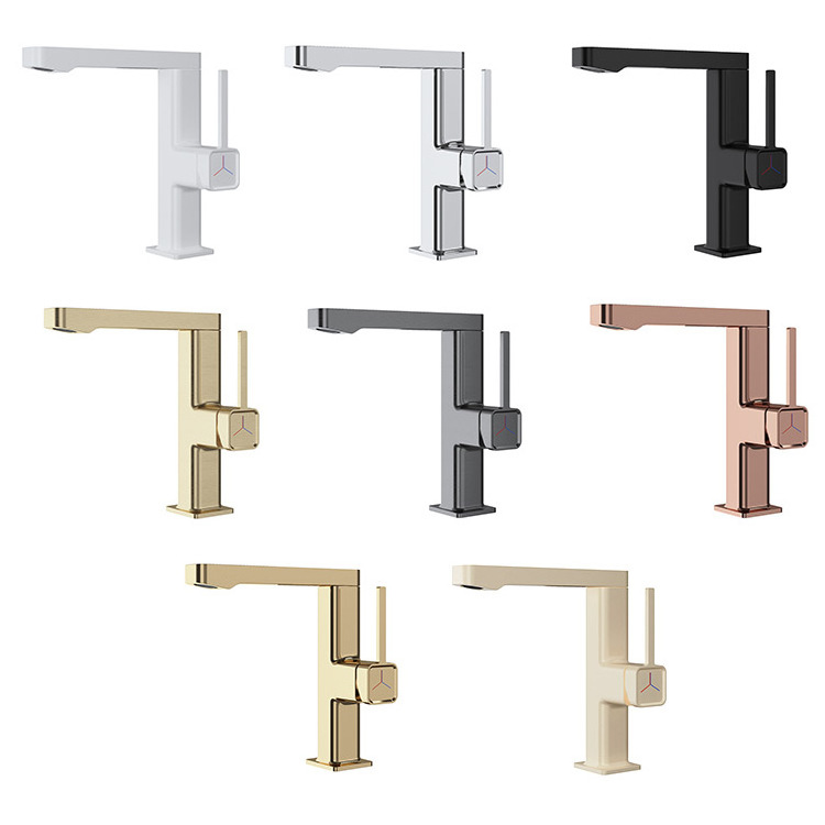 water tap sanitary ware bathroom mixer taps chrome brass single handle Heightened basin faucet