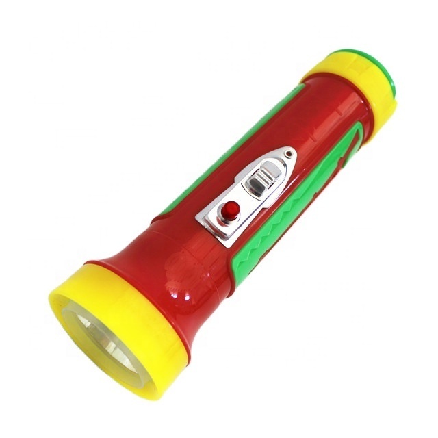 Solar Camping Torch Tiger Fire Flashlight