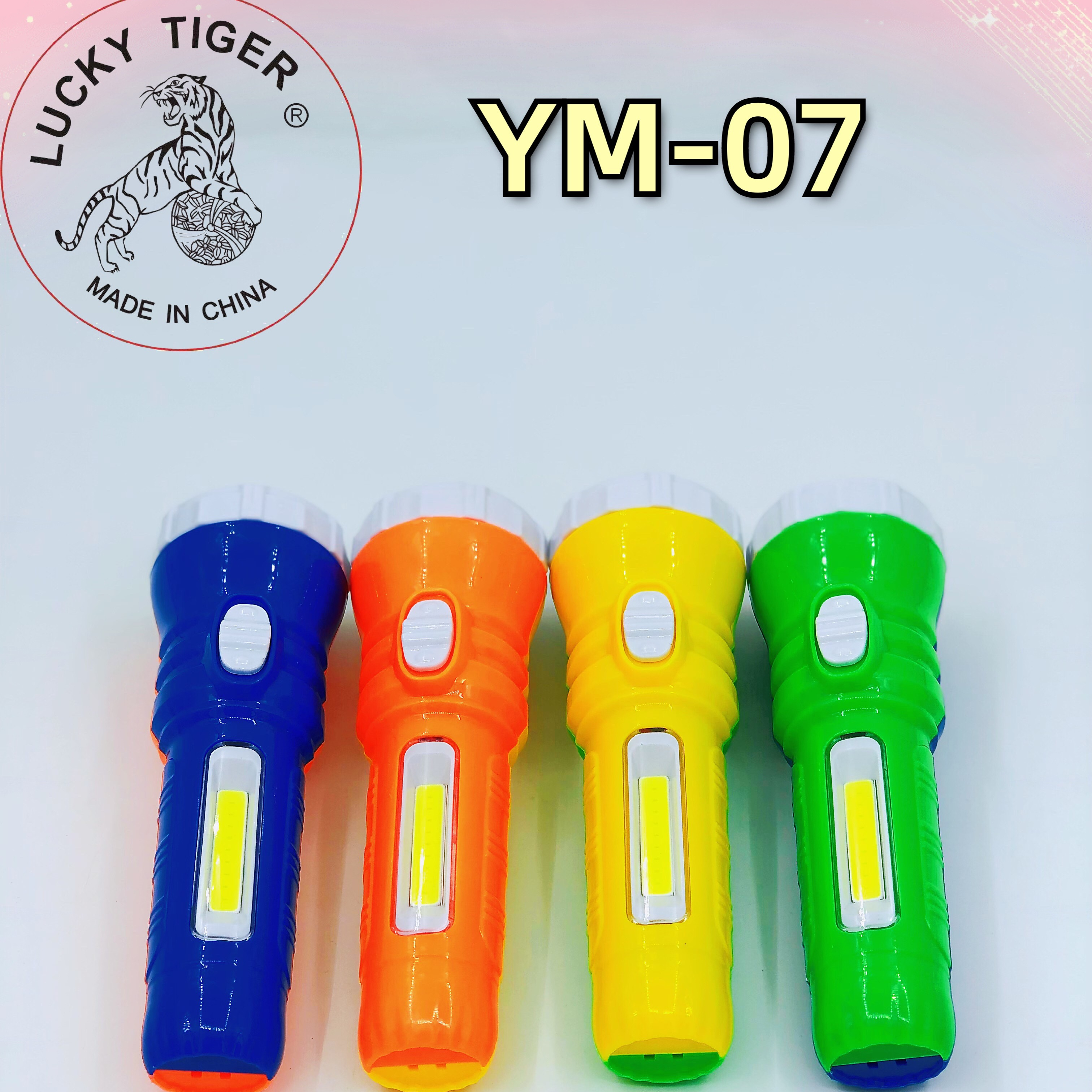 Green Yellow Blue Orange High Power Ultra Bright LED Rechargeable Flashlight ready to ship solar torch products