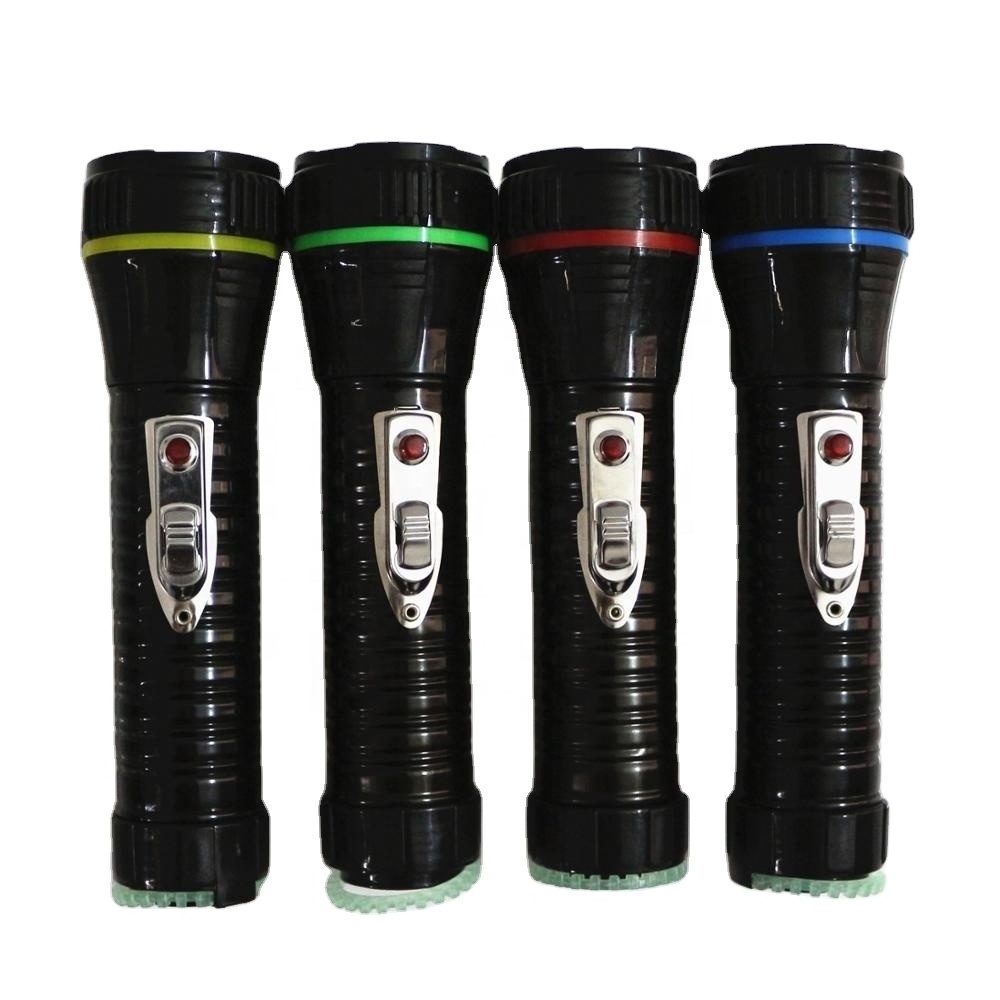 Linterna plastic torch light led head flashlight