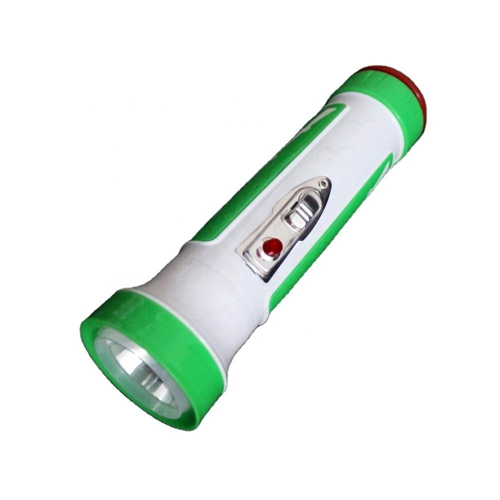 Solar Camping Torch Tiger Fire Flashlight