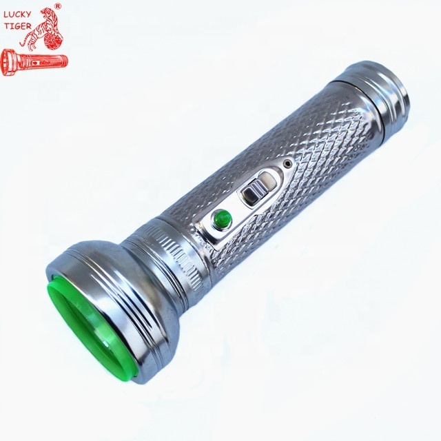 Free Sample Cheap Battery Plastic Flashlight Torch Light Lantern