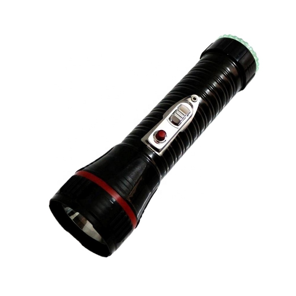 Linterna plastic torch light led head flashlight