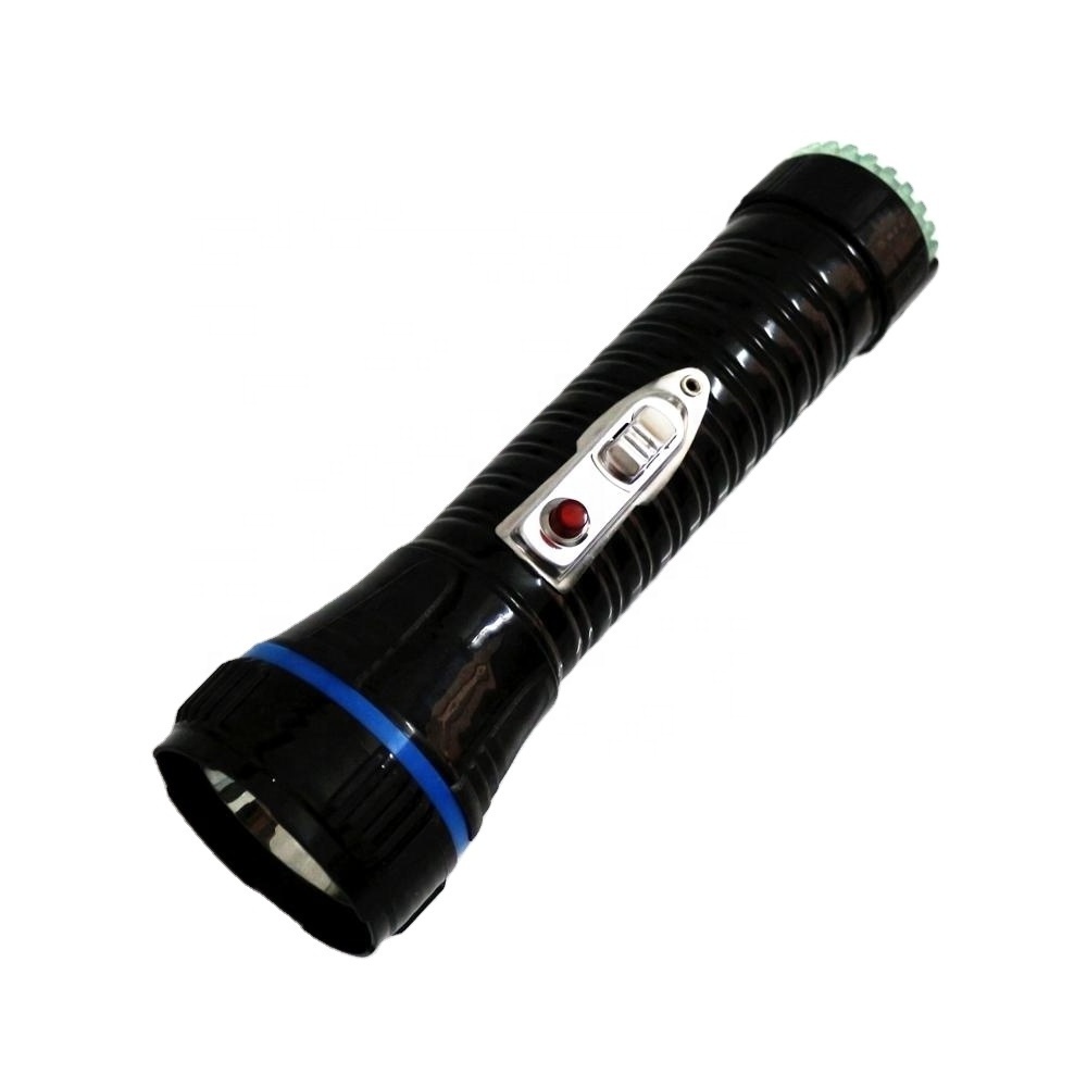 Linterna plastic torch light led head flashlight