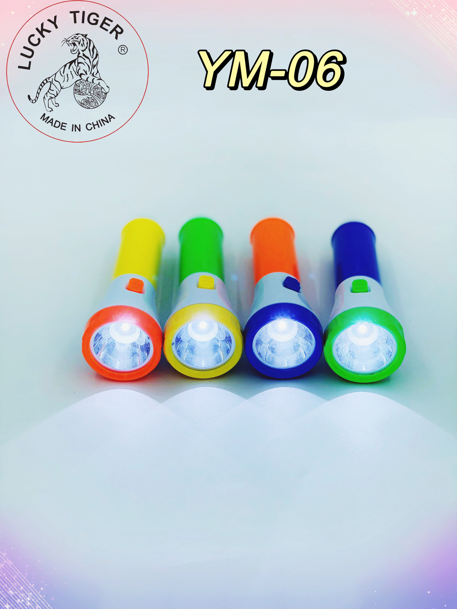 Side lamp LED USB rechargeable flashlight