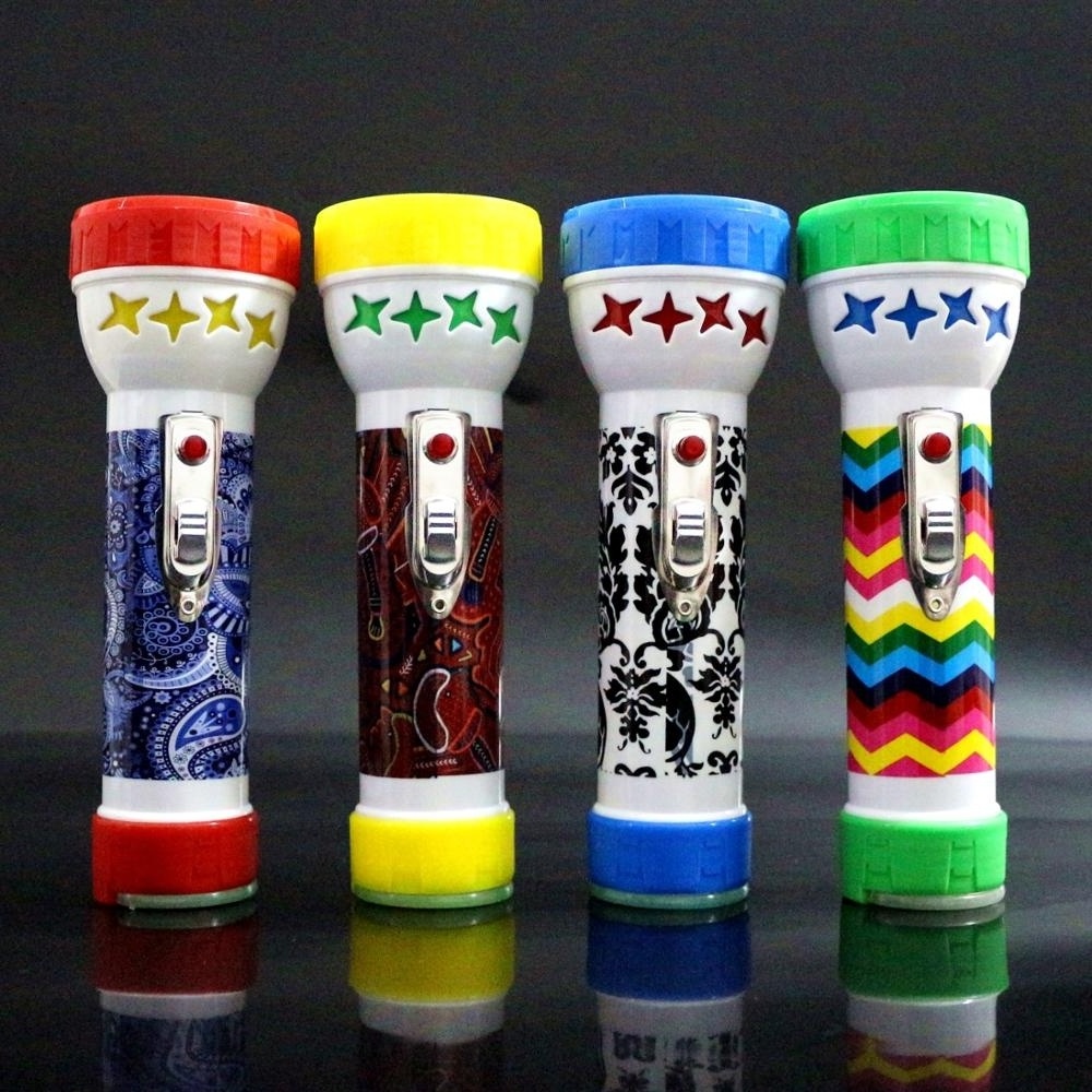 New item plastic Eiffel Tower led torch flashlight