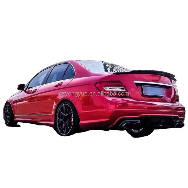 Car Accessories W204 C63 AMG Car Body Kit Bumper Pre Facelift Body Kits for Mercedes Benz C Class W204 Coupe 2011 2012 2013 2014