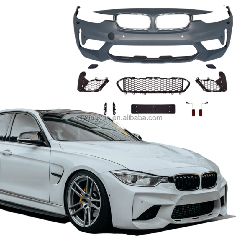 F30 Front Bumper Upgrade to M3 M VS Body Kit Update M3CS M Performance Bodykit for Bmw 3 Series F30 F35 320i LIC 2012-2018