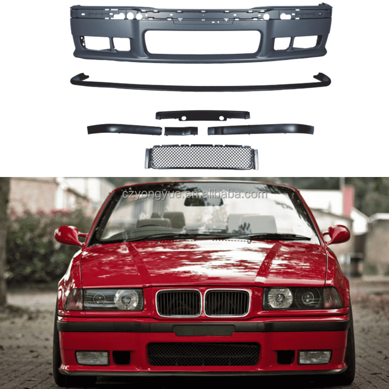 E36 BodyKit Full Wide Body Kit M M3 Body Kit for BMW 3 Series E36 325i Sedan Coupe 1990 1991 1992 1993 1994 1995 1996 1997 1998