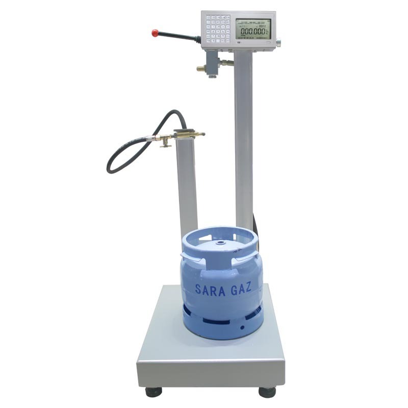 20kg LPG gas cylinder filling and weighing scale