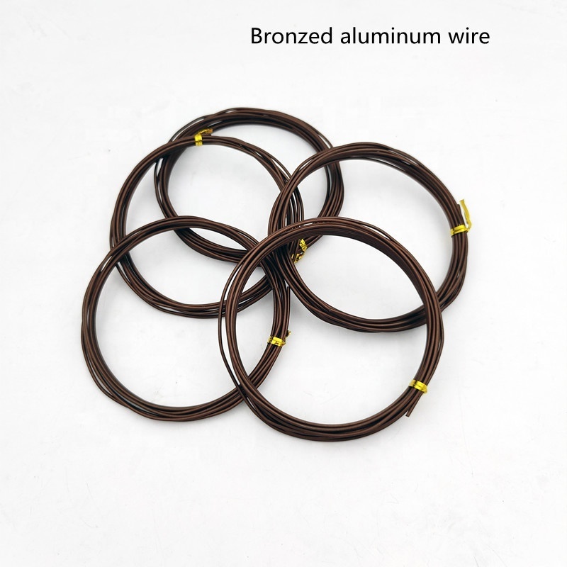 3mm  bronzed color garden supplies bonsai aluminum wire