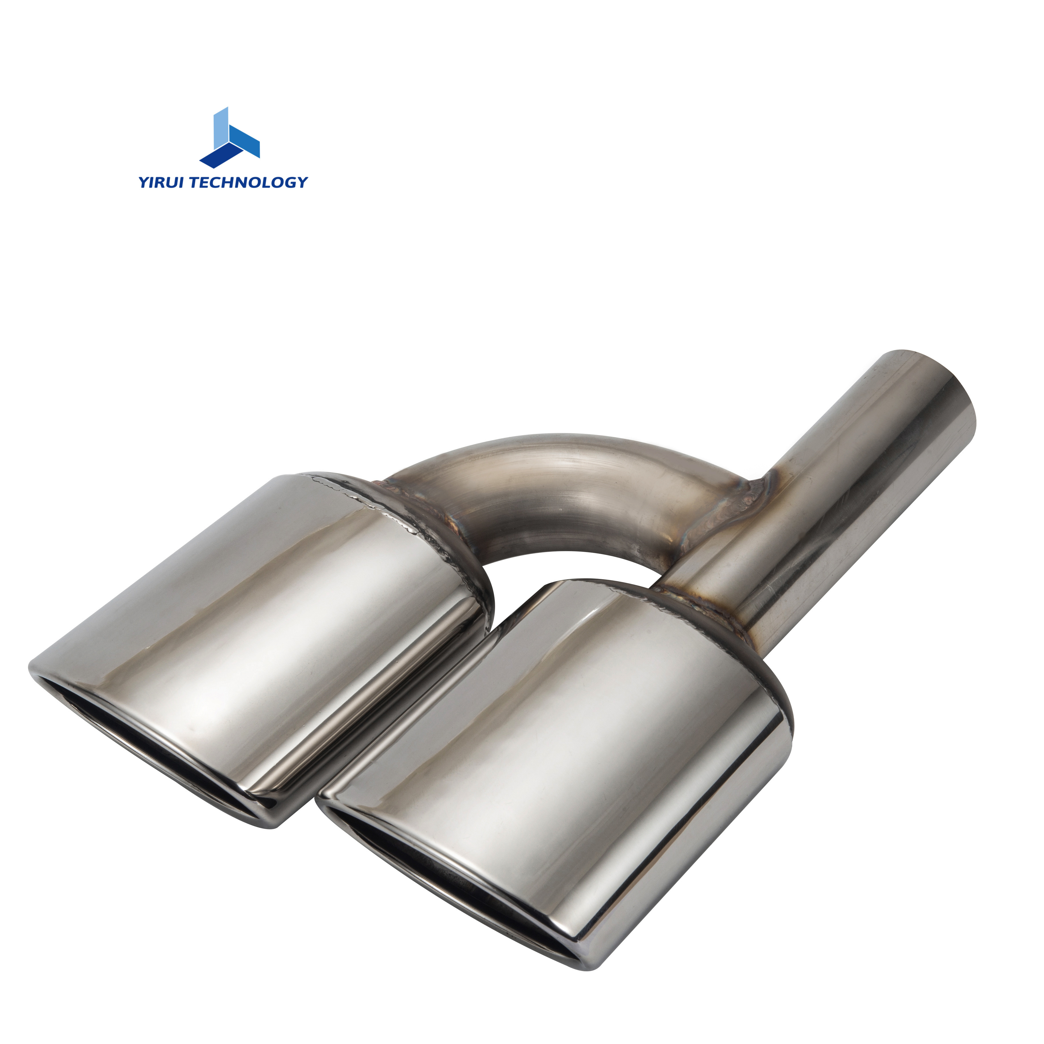 Split Ellipse No. 3 Car Muffler Pipe Exhaust Pipe Tailpipe Exhaust For Mercedes Benz W204-W212 Upgrade C63-E63