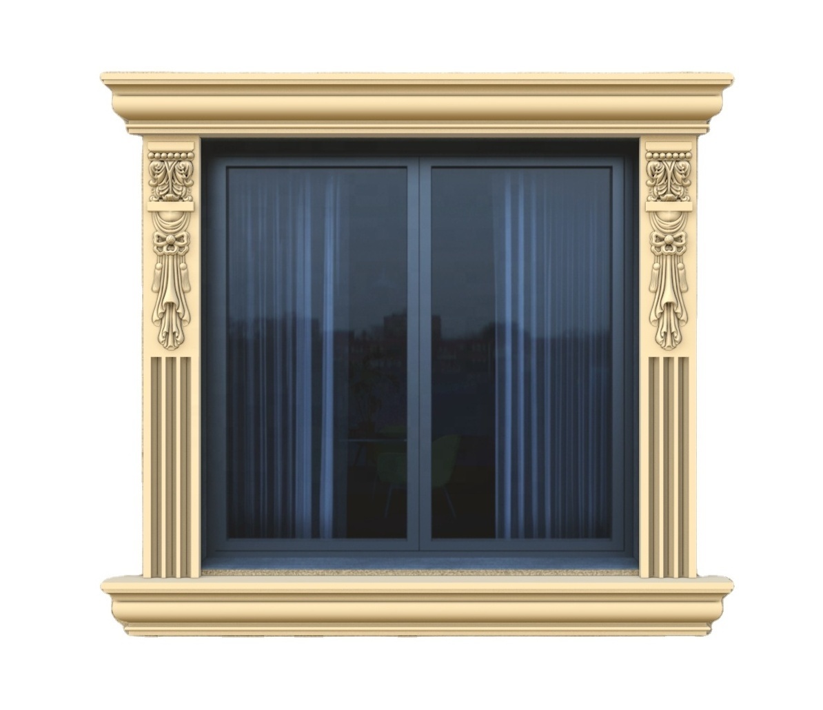 Window  Moulding exterior european Cornice molding  China Supplier