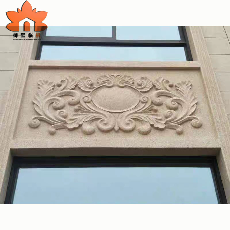 Polystyrene foam sculpture molding external wall decoration relief, cheap villa modeling decorative building materials