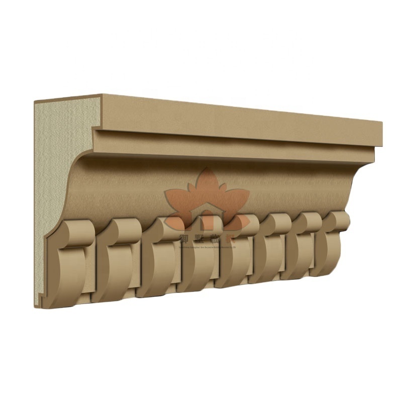 Cheap external crown molding decorative cornice lines, villas, hotels, shops external decorative relief