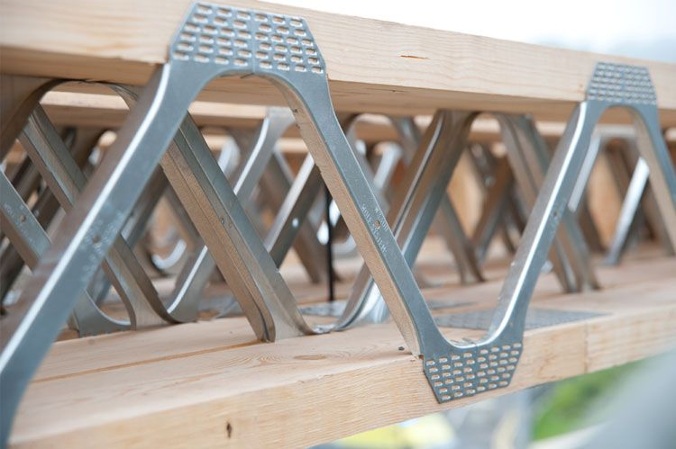 Factory Custom Timber Structure Metal Steel Web Floor Truss Joists