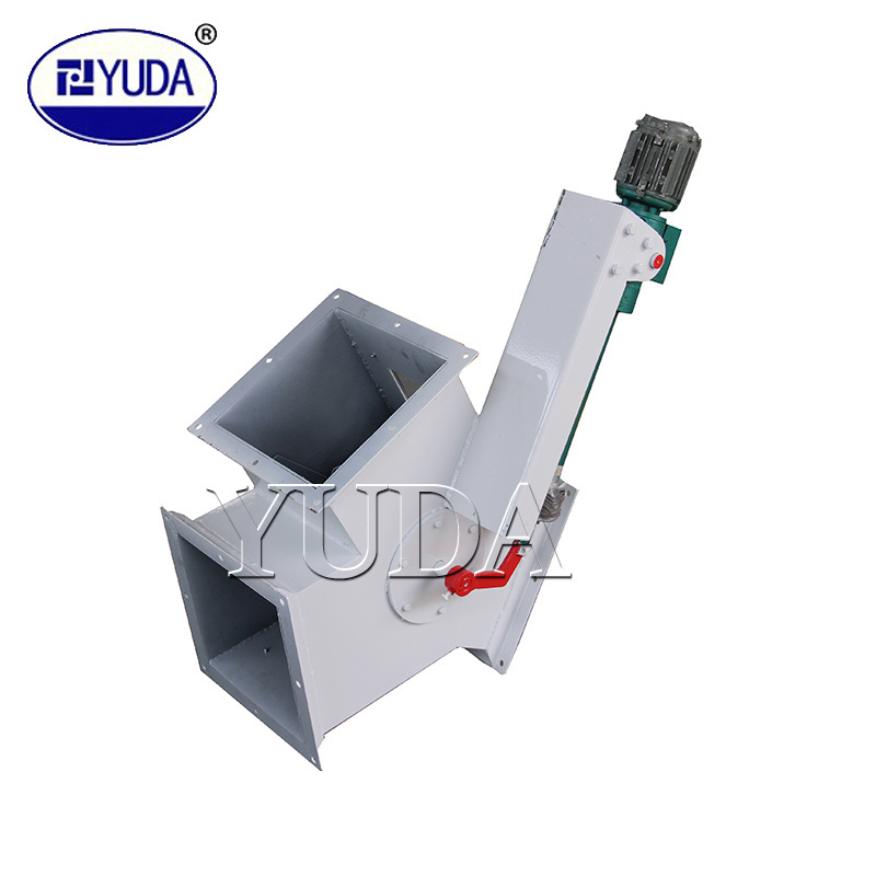 YUDA 3 Way Diverter Valve For Powder Valve Diverting 3 Way Stainless Steel Two Way Diverter Valve